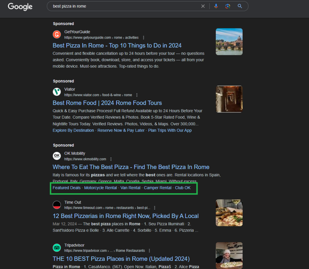 Google Ads extensions
